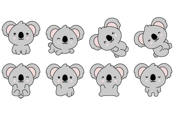 Download Kawaii Dog Illustration Collection - Kawaii dog Collection